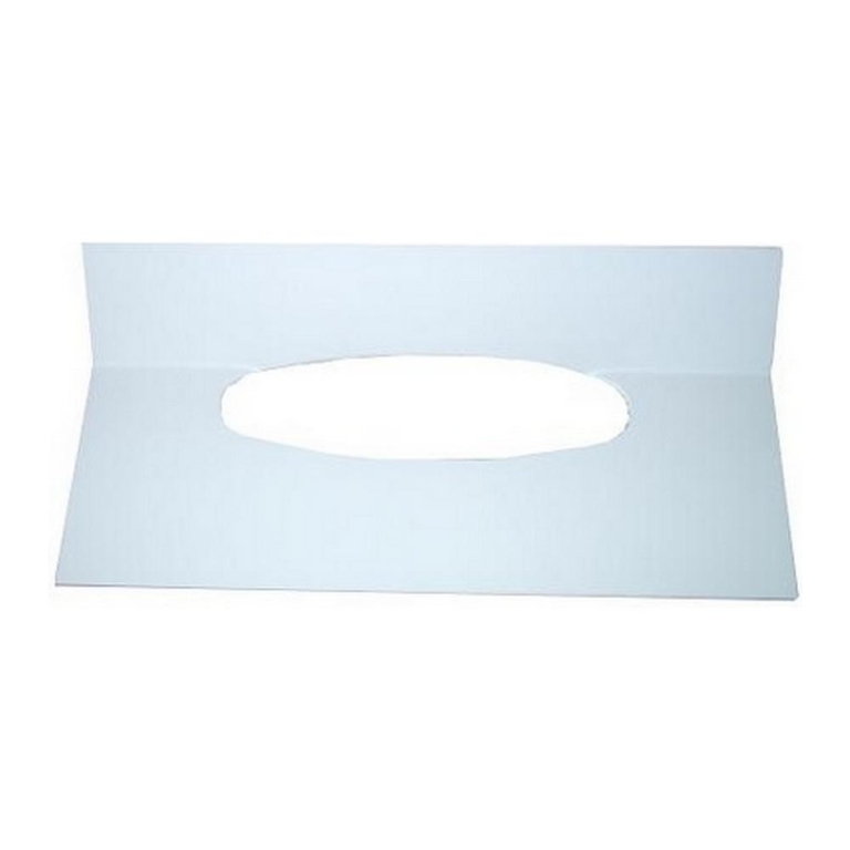 PlastiQline exclusive inlegplaatje handdoek dispenser voor interfold handdoeken