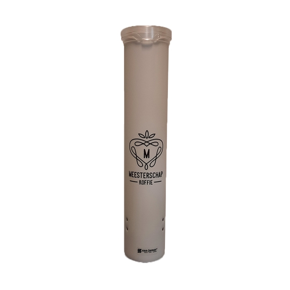 Meesterschap | Bekerdispenser | Kunststof | Wit