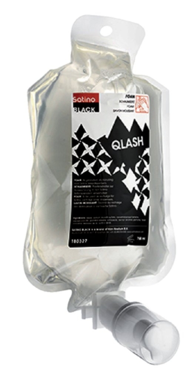 Satino Black | Foamzeep Cartridge | 332220 Qlash | 6 x 750 ml