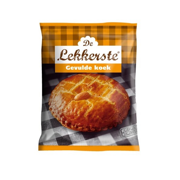 De Lekkerste | Gevulde Koek | 16 x 100 gram