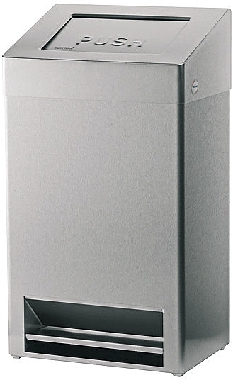 Santral | Afvalbak | Voetbediening | RVS | Inhoud: 40 liter