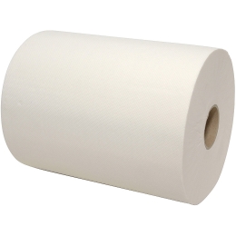 Euro Products | Handdoekrol XL 2- laags | Mini matic | Cellulose | Wit | 6 rollen