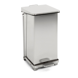 Industriële pedaalemmer 45 ltr RVS