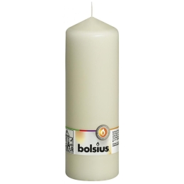 Bolsius | Stompkaars | Ivoor | 6 stuks