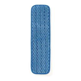 Rubbermaid Hygen microvezelmop 40cm blauw 10st
