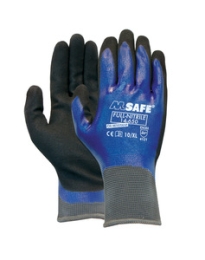 M-safe | Handschoenen Full-Nitrile 14-650 | Maat 10 | 1 paar
