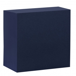 Airlaid | Servetten 1-laags | 1/4 vouw | Donkerblauw | 40x40cm | 10x50 stuks