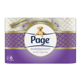 Page | Toiletpapier Kussenzacht | 7 x 6 rollen