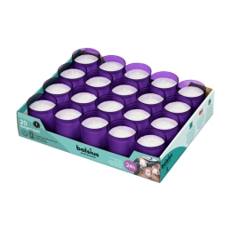 Bolsius | Relight Paarse Kaarsen | Navulling 20 stuks