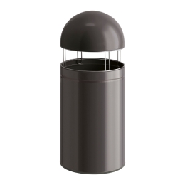 Prullenbak 120ltr Wesco Big Cap grafiet
