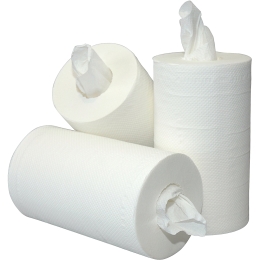 Euro Products | Mini poetspapier | 2- laags | Cellulose zonder koker | 12 x 60 meter