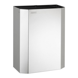 Mediclinics | Afvalbak | Open | Hoogglans | Inhoud: 25 liter