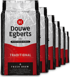 Douwe Egberts | Fresh Brew Traditional | Pak 6 x 1 kg