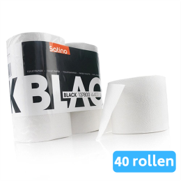 BlackSatino | Toiletpapier 2-laags | Wit 40 x 400 vel | 062700 