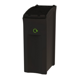 Midi Envirobin 82 liter zwart