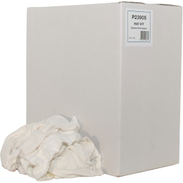 Euro Products | Poetsdoek | Witte Badstof gesneden | Doos 5 kg