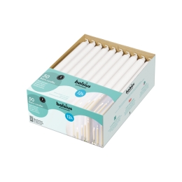 Bolsius | Huishoudkaars | 290/22 | Wit | 50 stuks