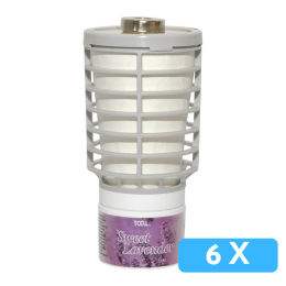 Euro Products | Luchtverfrisser | Tcell | Sweet lavendel | Navulling 6 stuks