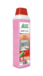 Green Care | Sanet Zitrotan | Sanitairreiniger | Fles 10 x 1 liter
