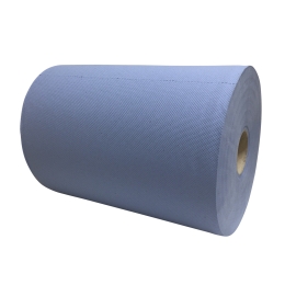 Euro Products | Industriepapier | Verlijmd 3- laags | Blauw | 2 x 190 meter