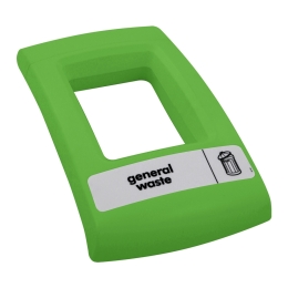 Envirobin open deksel groen