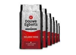 Douwe Egberts | Fresh Beans | Melange rood | Doos 6 x 1 kg