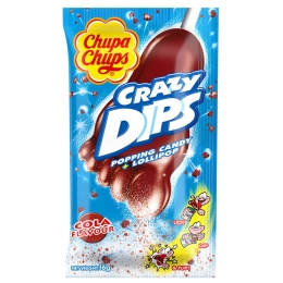 Chupa Chups | Crazy Dips | Cola | 24 x 14 gram