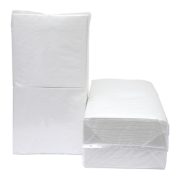 Euro Products | Servetten | Wit | 33 x 31 cm |  Doos 9 x 500 stuks