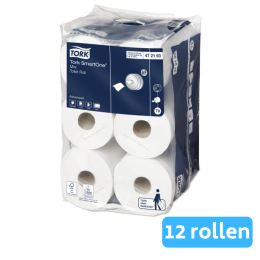 Tork |  SmartOne Mini Toiletrol | 2 laags 12 stuks