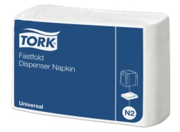Tork | Fasthold- dispenserservetten wit