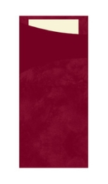 Duni | Sacchetto Bordeaux met Champagne Servet | 5 x 100 stuks