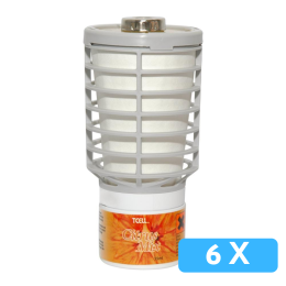 Euro Products | Luchtverfrisser Tcell | Citrus mix | Navullig 6 stuks
