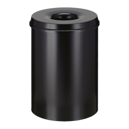 Papierbak vlamdovend 30ltr zwart