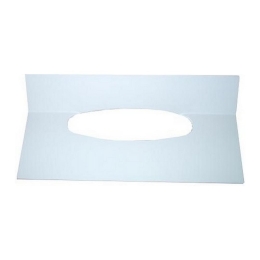 PlastiQline exclusive inlegplaatje handdoek dispenser voor interfold handdoeken