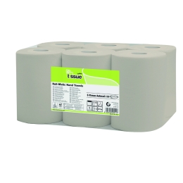 E-Tissue | Handdoekrol 2-laags | Mini matic | 6 x 130 meter