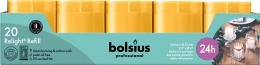 Bolsius | VOORDEELVERPAKKING | Relight Amber kaarsen | Navulling 80 stuks