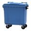 Kunststof container | Blauw | Inhoud: 770 liter