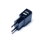 Dual Usb Oplader 220 V Zwart | 5 stuks