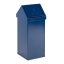 Afvalbak 55ltr Carro -Swing tuimeldeksel Blauw