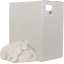 Euro Products | Poetsdoek | Witte badstof handdoeken gesneden | Doos 5 kg