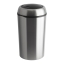 Prullenbak 75ltr swingdeksel ovaal RVS