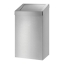 Dutch Bins afvalbak | 50 liter | Gesloten | Kleur: RVS 