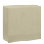 Servetten 2-laags | 1/8 vouw | Creme | 33x33cm | 48x50 stuks