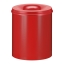 Papierbak vlamdovend 80ltr rood