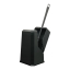 Euro Products | Toiletborstelhouder incl. borstel | Kunststof | Zwart