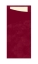 Duni | Sacchetto Bordeaux met Champagne Servet | 5 x 100 stuks