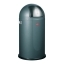 Prullenbak 50ltr Wesco Pushboy grafiet