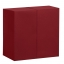 Airlaid | Servetten 1-laags | 1/8 vouw | Rood | 40x40cm | 10x50 stuks