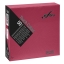 Infibra | Servetten 2-laags | 1/4 vouw | Bordeaux | 33x33cm | 24x50 stuks